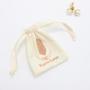 Customized Logo Small Drawstring Cotton Pouch For Gift Cosmetic Jewelry Packing Cotton Drawstring Bag
