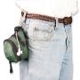 Gelory Unique Design Mini Backpack Coin Bag Wallet Two Zipper Compartments Coin Purse Waist Bag
