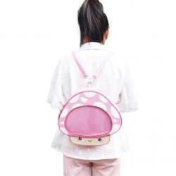 Bag Manufacturer Custom Ita Bag With Printing Insert Custom Private Cartoon mushroom Ita Backpack