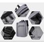 ZR903 Laptop Bag USB Charger Computer Cover Backpack Oxford Fabric Waterproof Zipper Print Logo Gift Backpack Business Schoolbag