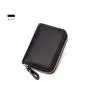 ZR118 RFID Anti-theft Brush Organ Male and Female Card Holder Card Bag Zipper Small Wallet Driver's License Bag