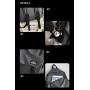 ZF122 College and High School Students Schoolbag Nylon Waterproof Wear-resistant Shoulder Bag Male Simple Versatile Travel Bag