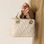 2024 Embroidered Bags New Fashion Diamond Stitching Handbag Small Women's Handbags Casual Cross-body Bag Style Shoulder Bag