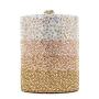 Handmade Hip flask-shaped Rhinestone bag Crystal full diamond flagon Purse Banquet clutch bags for women luxury wedding