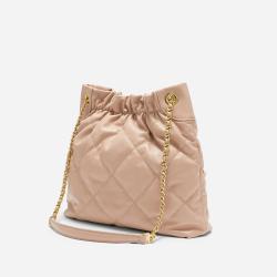 Wholesale Custom Korean Underarm Shoulder Bag  New Fashion Custom Pattern Gold Chain Shoulder Bucket Bag For Luxury Women