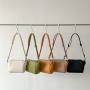 Factory low price wholesale stock PU leather shoulder bag adjustable chain crossbody bag hot handbag ladies