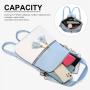 LOVEVOOK Fashion Backpacks for Women, Lightweight Cute Medium Shoulder Bags casual women Backpacks with Tassel