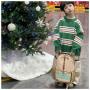 ZR862 Fashion Children Schoolbag Unisex Backpack Oxford Cute Kid Versatile Letter Kindergarten Primary School Bag Outdoor Travel