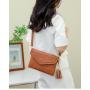 Wholesale Vintage Bags for Women Soft Leather Crossbody Shoulder Purses Messenger Handbags Ladies Shoulder Tassel Bag