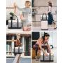 LOVEVOOK New Arrival Travel Duffle Bag with 3 Packing Cubes Men Women Waterproof Weekender Gym Duffle Bag With Shoe Compartment