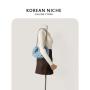 Wholesale Korean New Style Design High-Quality Large Capacity Luxury Simple Portable Ladies Bucket Hand Bags for Woman