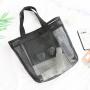 Gelory Factory Wholesale Mesh Shower Bag Portable Lightweight Hanging Toiletry Organizer Beach Tote Bag