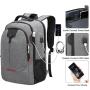 Multi Compartment Functional Large Capacity Laptop Backpack With Laptop Inner layer Anti-theft School Bag With USB Charging Port