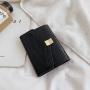 Custom wallet Small credit card bag change portable decorative zipper niche design plus logo