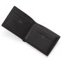 ZR728 Men Short Wallet Card Holder Card Positions Case Open Frosting Purse Retro Money Clip Billfold Dollars PU Open Wallet