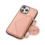 Factory custom leather crossbody phone case leather wallet card holder phone case