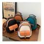 New Korean Women Bags Luxury 2022 Fashion Practical College Retro Pu Leather Durable Backpack Ladies Convertible Shoulder Bag