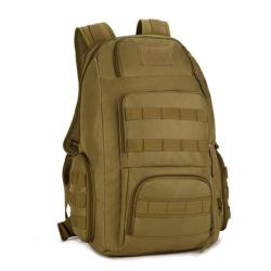 Unisex Rider Backpack Polyester Material Tactical Assault Charging Bag with Zipper Closure for Outdoor Mountaineering