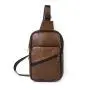 Top layer cowhide outdoor chest shoulder bag men's bag casual genuine leather chest bag