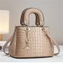 2024 Newest Custom Ladies Fashion The Shoulder Bag PU Leather Large Capacity Women's Tote Handbags With Zipper