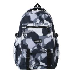 ZR839 Schoolbag New Backpack Fashion High Capacity Unisex Computer Laptop Bag Nylon High School Students Letter Backpack Trend