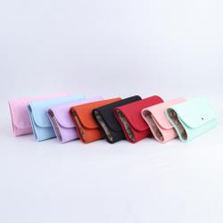 High Quality Customized Earrings Necklace Rings Organizer Travel Jewelry Packing Envelope Bag Suede Jewelry Pouch