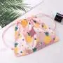 Custom Full Screen Printed Satin Drawstring Bag Hair Bundle Wig Underwear Packaging Dust Satin Pouch