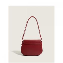 Niche Design Clamshell Saddle Bag Female 2024 Korean Version Of The New Shoulder Bag Fashion Everything Diagonal Bag Handbag