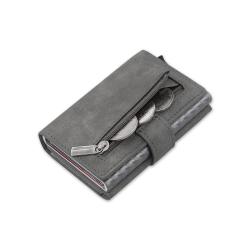 Rfid Pop Up Aluminum Metal Cards Holder Wallet Aluminum Wallet Customize Logo Credit Card Bag Metal Slim Wallet