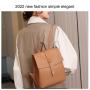 customization fashion genuine leather backpack elegant womens backpack purse leisure shoulder bags