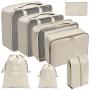 Wholesale 9 Set Packing Cubes Various Sizes Packing Organizer for Travel Accessories Luggage Carry on Suitcase