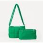 2024 New Product Korean Women's Cross-Body Bag  Shoulder Bag Plain Nylon Fashion Woven Messenger Bag for girls