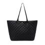 Gelory Wholesale PU Leather Big Capacity Daily Life Office Lady Handbag Custom Velvet Embroider Women Tote Hand Bag