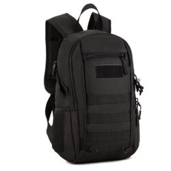 12L Ultra Small Mini Backpack with Zipper Closure Waist Style Outdoor Student Backpack Fan Camouflage Bag