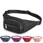 Versatile Nylon Shoulder Messenger Bag Outdoor Running Sports Multifunctional Ladies Waist Bag