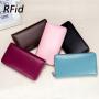 Women long wallet leather long zipper ladies clutch bags wallet leather long wallet for ladies