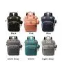 KBW055 New Mommy Diaper Bag Change Station Outdoors Nylon Waterproof Crib Bag Travel Mommy Baby Diaper Backpack Customized Logo