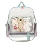 2021 China Manufacturer Custom Low MOQ Fashion Nylon Ita Bags Clear PVC Window Customized Ita Backpack