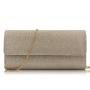 Solid color fashionable evening bag