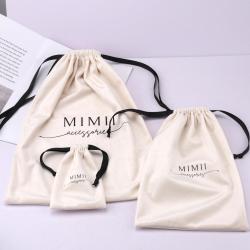 Custom Logo Printing Large Velvet Dust Shoe Clothes Storage Bag Super Soft Velvet Flannel GIft Packing Pouch