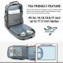 LOVEVOOK laptop backpack men 17.3/15.6 inch anti-theft school backpack boys school daypacks bag With Lock Men's Travel Backpacks