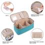 Traveling Makeup Bag Case Cosmetic Jewelry Case Mirror Portable Travel Nylon Travel Makeup Cosmetic Bag Customized Logo Fashion