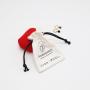 Custom Black Logo Printed Canvas Gift Makeup Pouch Luxury Skincare Dust Cosmetic Packaging Drawstring Bag