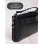 Pure Color Wallet Men Leather Luxury Large Capacity Men Card Holder Wallet Hold By Hand Man Custom Wallet