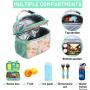Insulated Toddlers Lunch Box Bags Customized Pattern Kid Lunch Cooler Tote for School Picnic Travel Outdoor