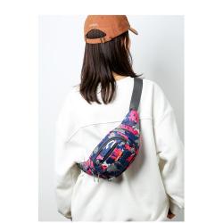 KBW385 New Men Crossbody Bag Fashion Casual Nylon Multi-layer Chest Bag Fitness Outdoor Sports Mobile Phone Waist Bag