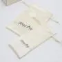 Custom Logo Printing Soft Satin Bag For Hair Underwear Gift Cosmetic Packaging Luxury Matte Silk Satin Drawstring Pouch