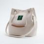 Canvas  Simple Korean Version Bucket Shoulder Striped Crossbody Bag Women'S Production Source