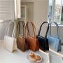 2024 New Lady Hard PU Leather Handbag Fashion Luxury Hand Bags Girls Side Shoulder Bag Womens Designer Tote Bag