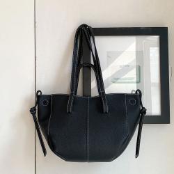 High Quality Fashion Trendy Pu Leather Handbag Shoulder Women'S Bucket Tote Bags Manufacturers